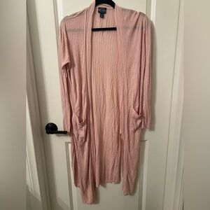 Medium scoop Women's Pink cardigan